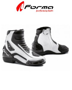 포르마 FORMA AXEL BOOTS (블랙-화이트) 오토바이 바이크 신발 (부츠)
