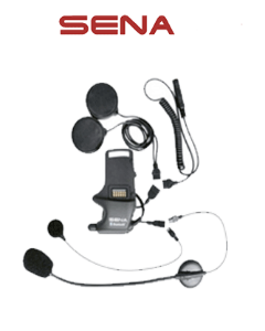 SENA 세나블루투스 커스텀이어폰 사용자를 위한 SMH10용 헬멧 클램프킷 - 스피커&amp;유니버설마이크 타입