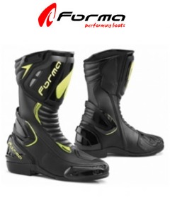 포르마 FORMA FRECCIA(프레챠) RACING BOOTS -(블랙/옐로우)오토바이 바이크 신발 (부츠), 바이크 안전용품