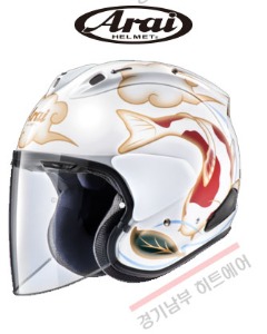 Arai 아라이 헬멧 VZ-RAM NISHIKIGOI-White (니시키고이-화이트)