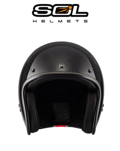 SOL AO-1 블랙 클래식 헬멧