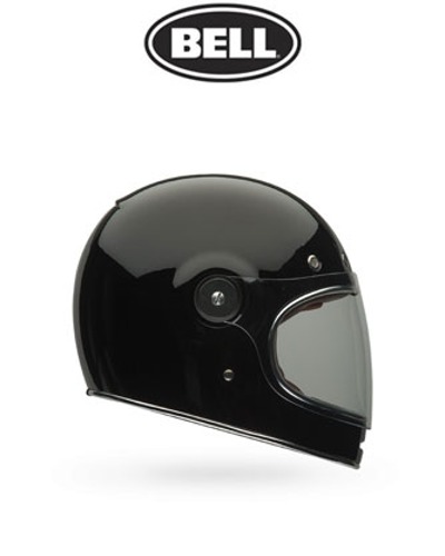 BELL 불릿 솔리드 블랙 풀페이스 헬멧