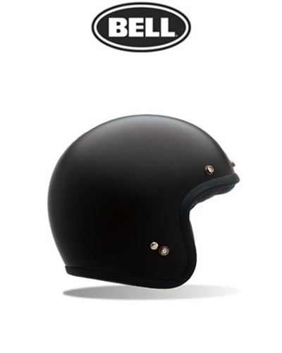 BELL 커스텀500 솔리드 무광블랙 오픈페이스 헬멧
