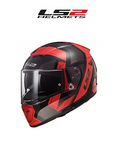 LS2 헬멧 FF390 BREAKER PHYSICS BLACK RED