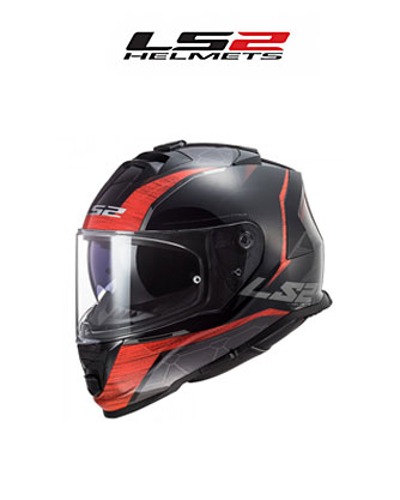 LS2 헬멧 STORM FF800 CLASSY Red