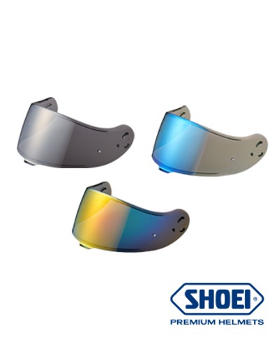 SHOEI 쇼에이 쉴드 CNS-3C WITH PIN SPECTRA SILVER, BLUE, ORANGE (NEOTEC3)