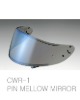 SHOEI X-14,Z-7 호환 쉴드 CWR-1 PIN MELLOW MIRROR BLUE
