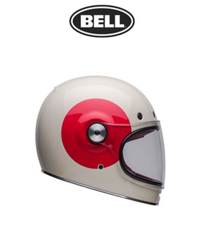 BELL 불릿 TT 빈티지화이트/옥스블러드 풀페이스 헬멧